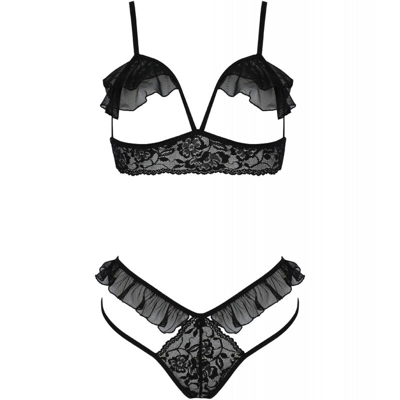 Dolly set back piezas black s/m