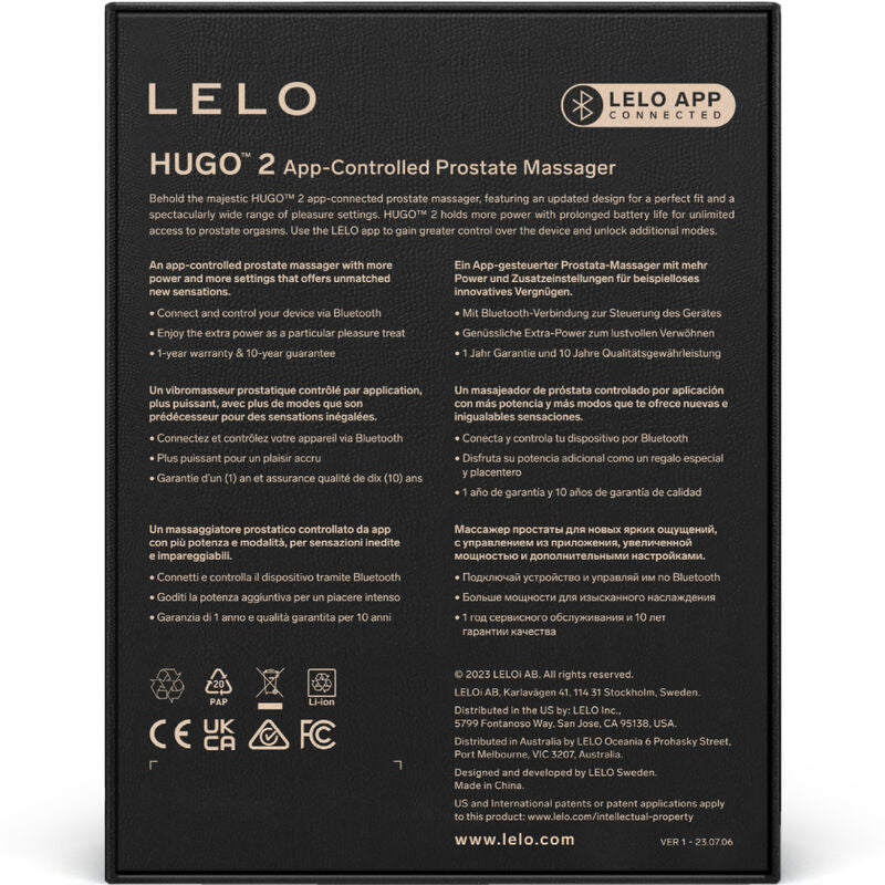 Hugo 2 green prostate massager