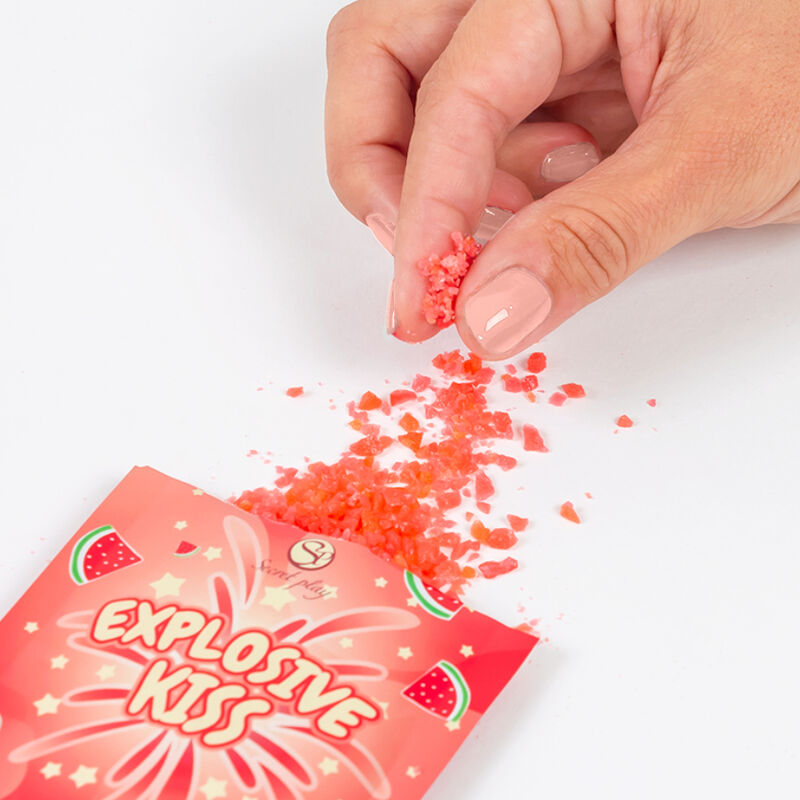 Watermelon Explosive Candies