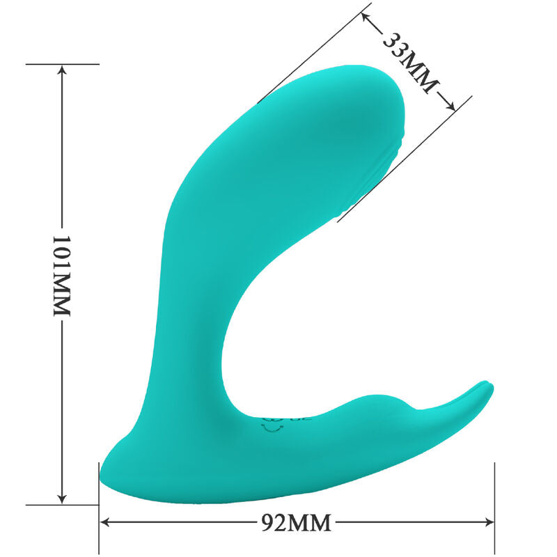 Idabelle Blue Vibration and Pulsation Remote Control