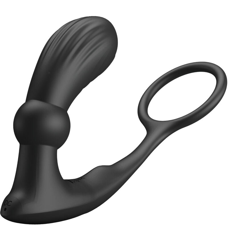 Anneau anal et vibrateur warren noir