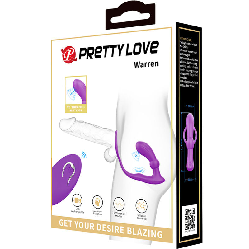 Warren Ring and Purple Anal Vibrator