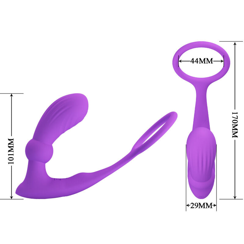 Warren Ring and Purple Anal Vibrator