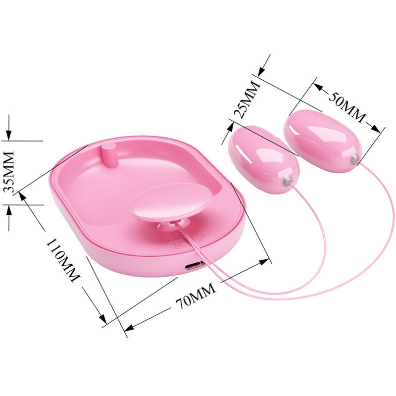 Fun box vibrating pink ball