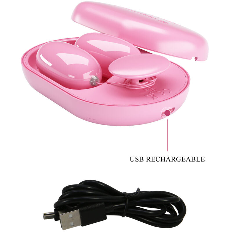 Fun box vibrating pink ball