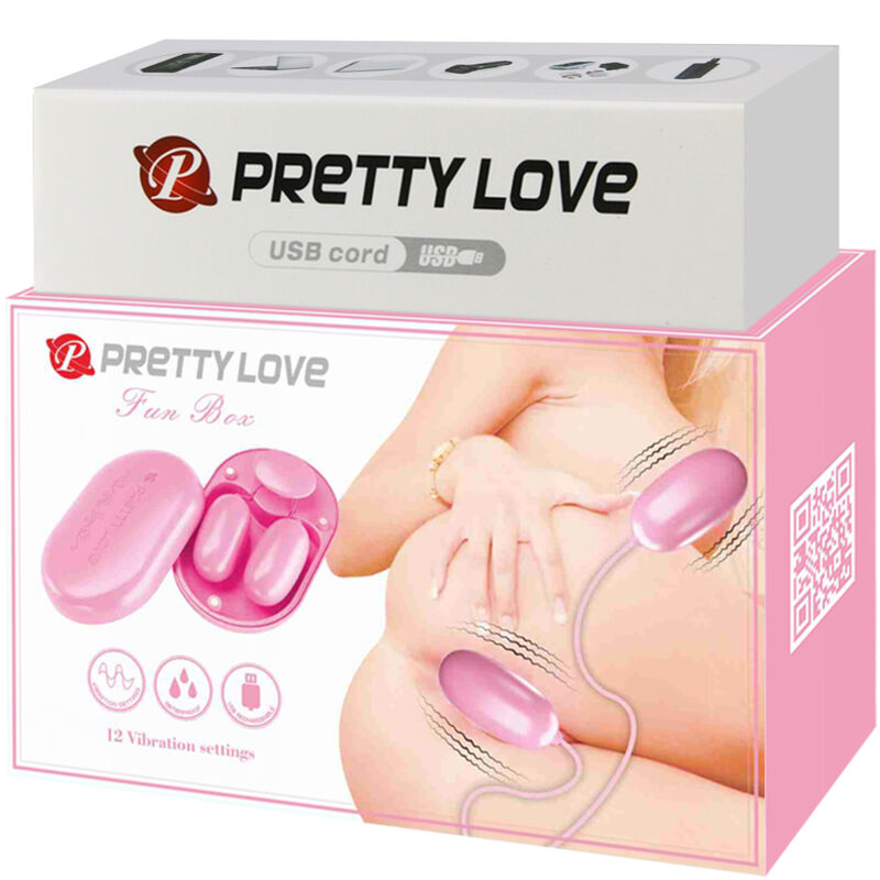 Fun box vibrating pink ball
