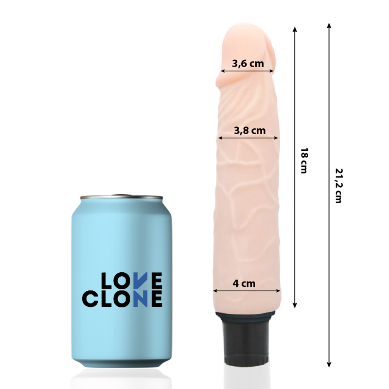 Finn Self-Lubricating Vibrator 21.2 cm -o- 3.8 cm