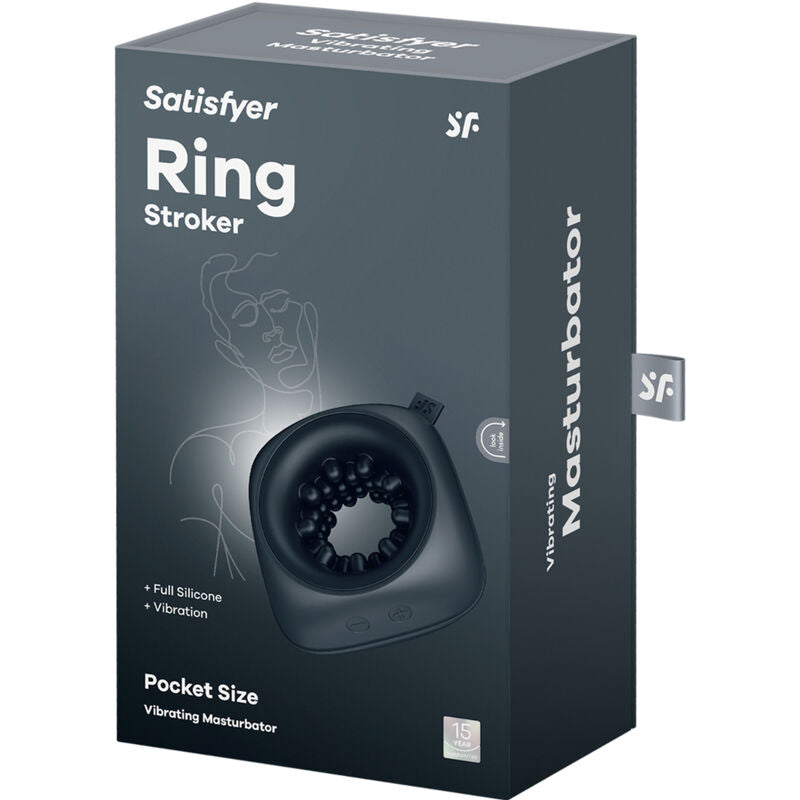 Ring stroker masturbator &amp; vibrator