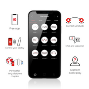 Berlin black bullet vibrator 9 modes 8.5 x 2 cm - free app