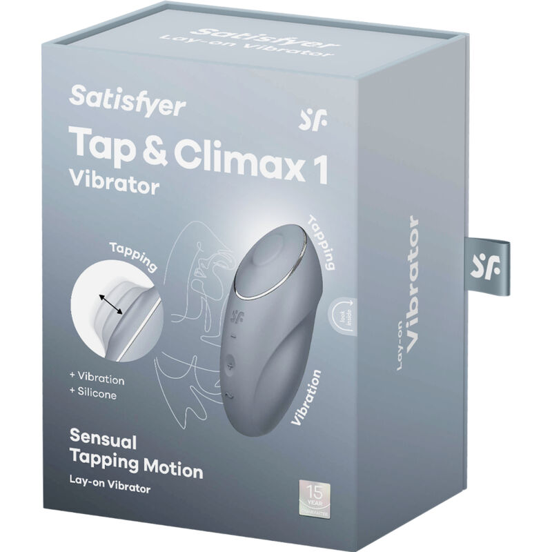 Tap &amp; climax 1 vibrador lay-on red