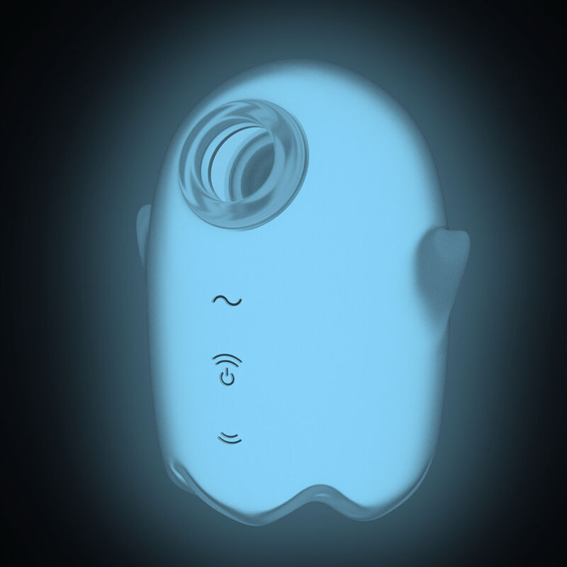 Glowing ghost air pulse &amp; vibrador amarillo