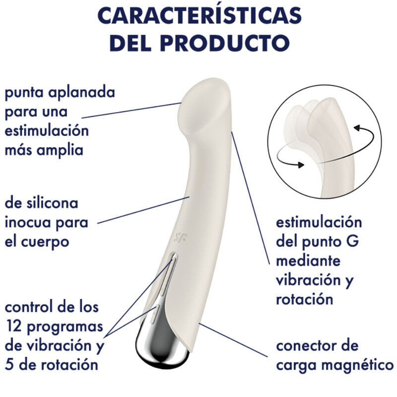 Spinning g-sport 1 vibrador rotador red