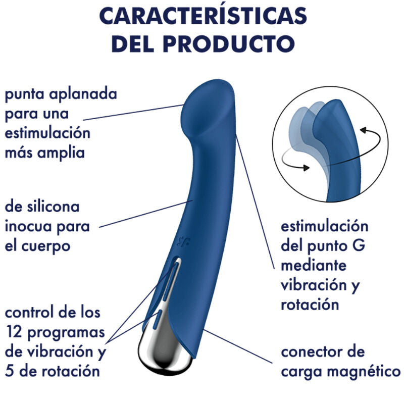 Spinning g-sport 1 vibrador rotador red