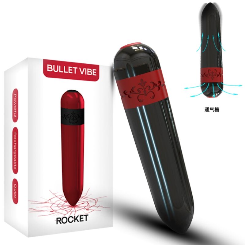 Télécommande bullet vibrateur rocket noir
