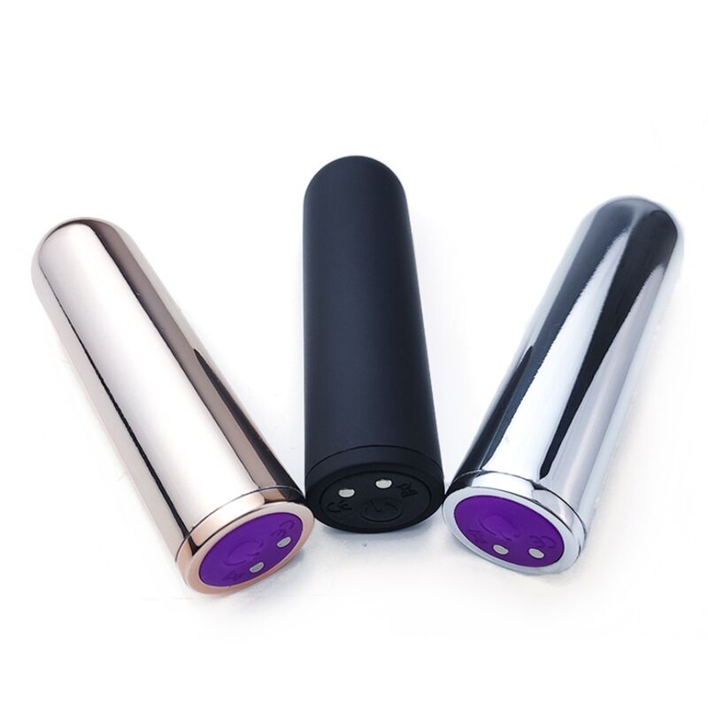 Vibrateur bullet noir 2.1 cm x 7.9 cm
