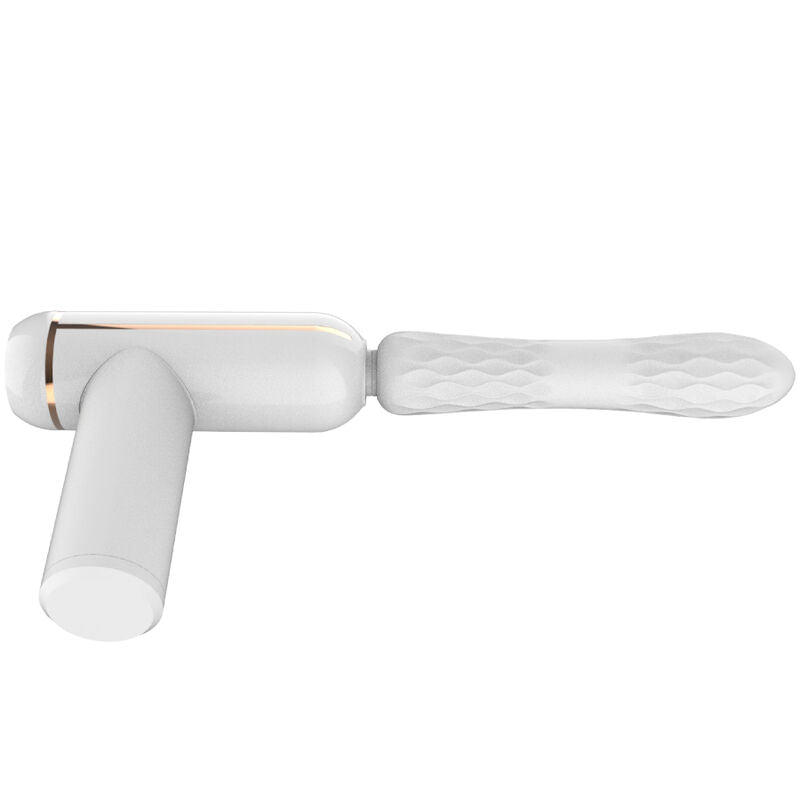 Fking machine vibrator adjustable and automatic white