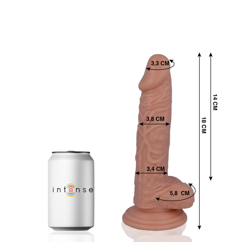 11 pénis réaliste 18 cm -o- 3.8 cm