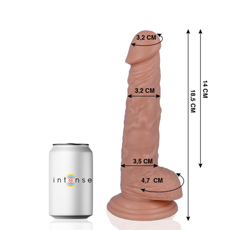 13 pénis réaliste 18.5 cm -o- 3.2 cm