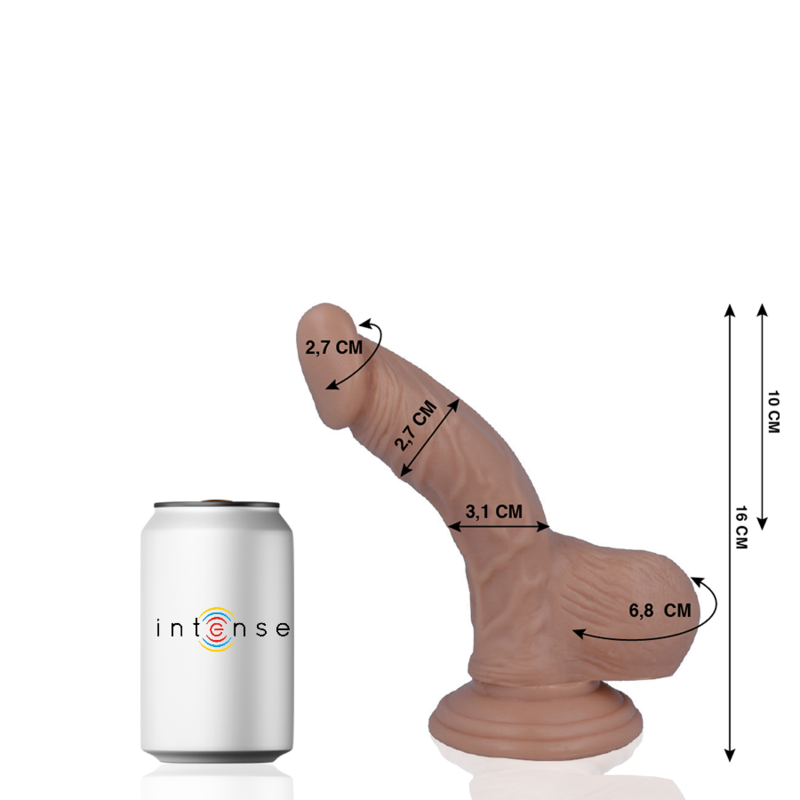 2 pénis réaliste 16 cm -o- 2.7 cm
