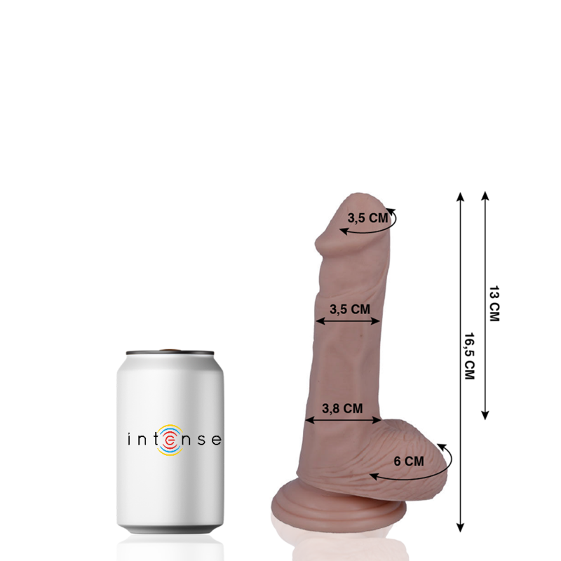 5 realistic penis 16.5 cm -o- 3.5 cm