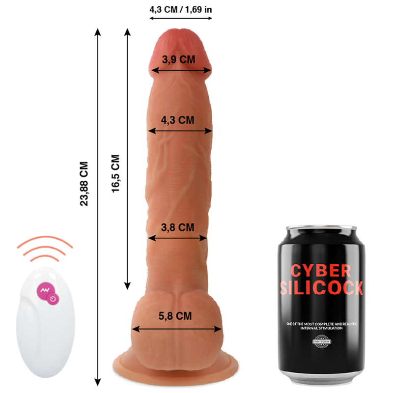 Realistic remote control master ben 23.88 cm -o- 4.3 cm