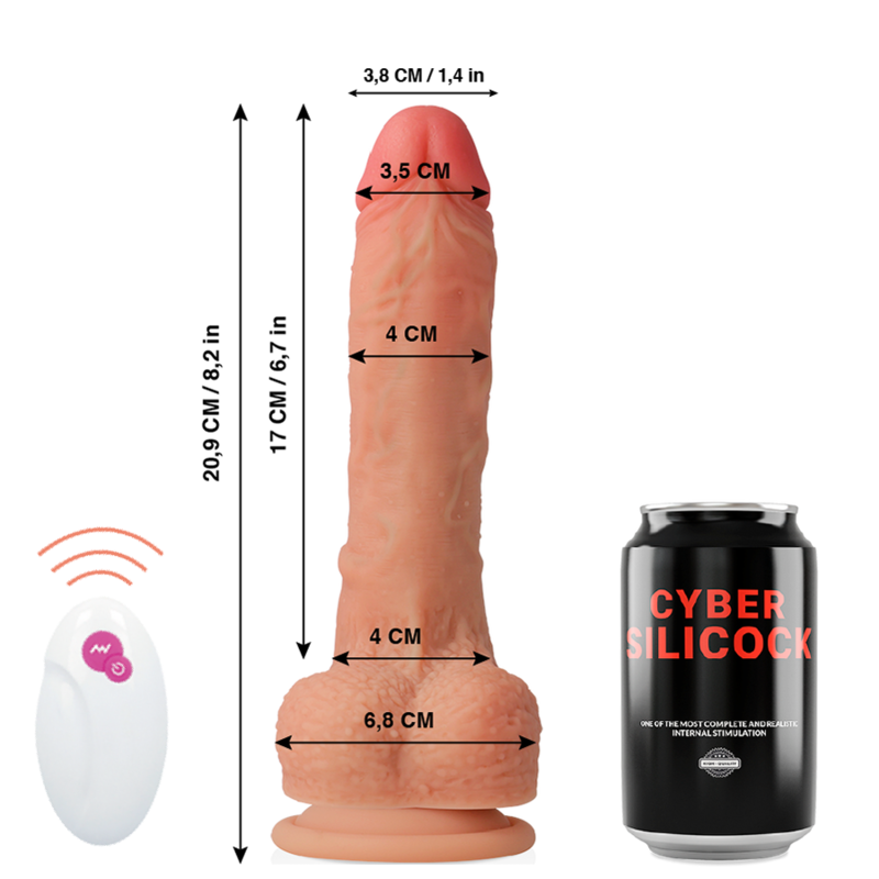 Realistic remote control master huck 20.9 cm -o- 4 cm