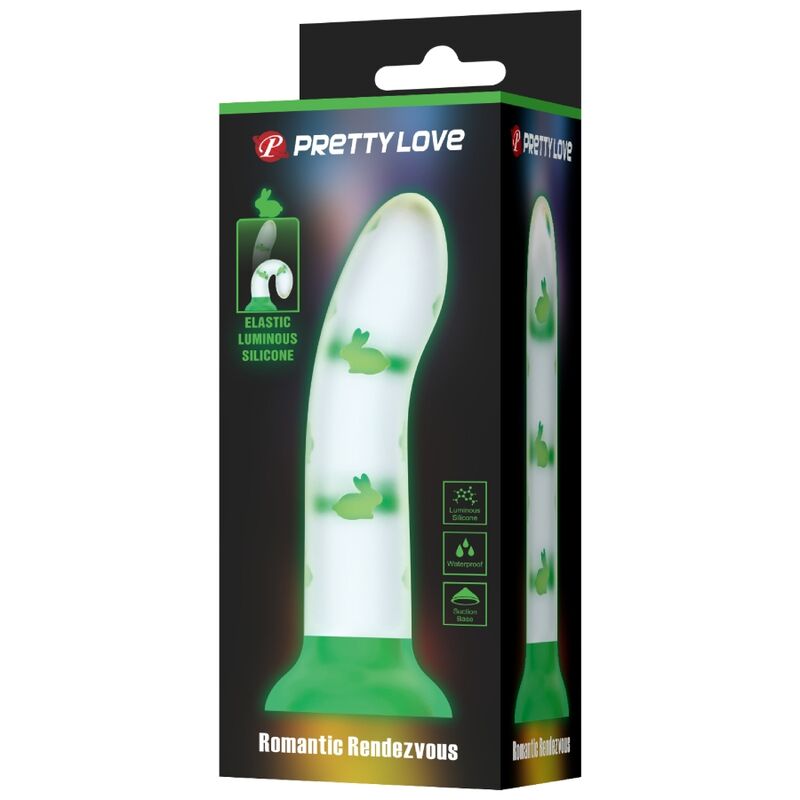 Nightfall Magic Dildo without Vibration Glowing Green
