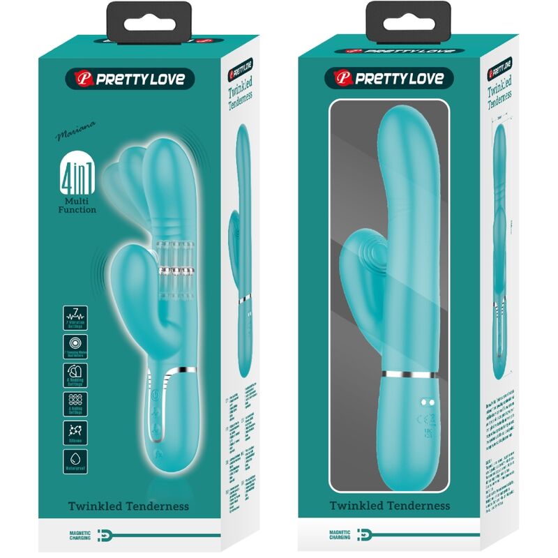Aqua Green G-Spot Multi-Function Vibrator