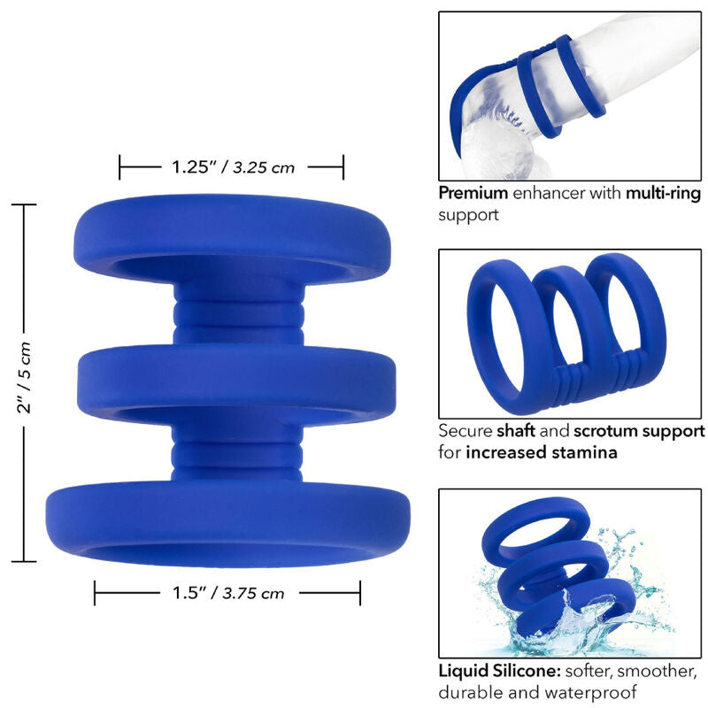 Admiral cage well triple blue
