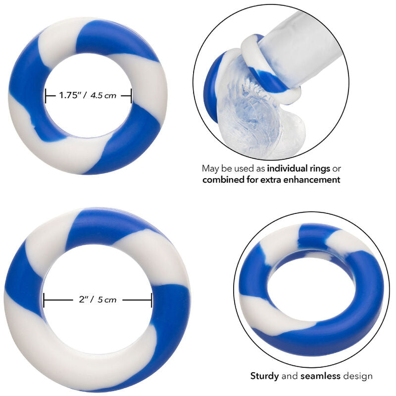Admiral set of 2 penis rings