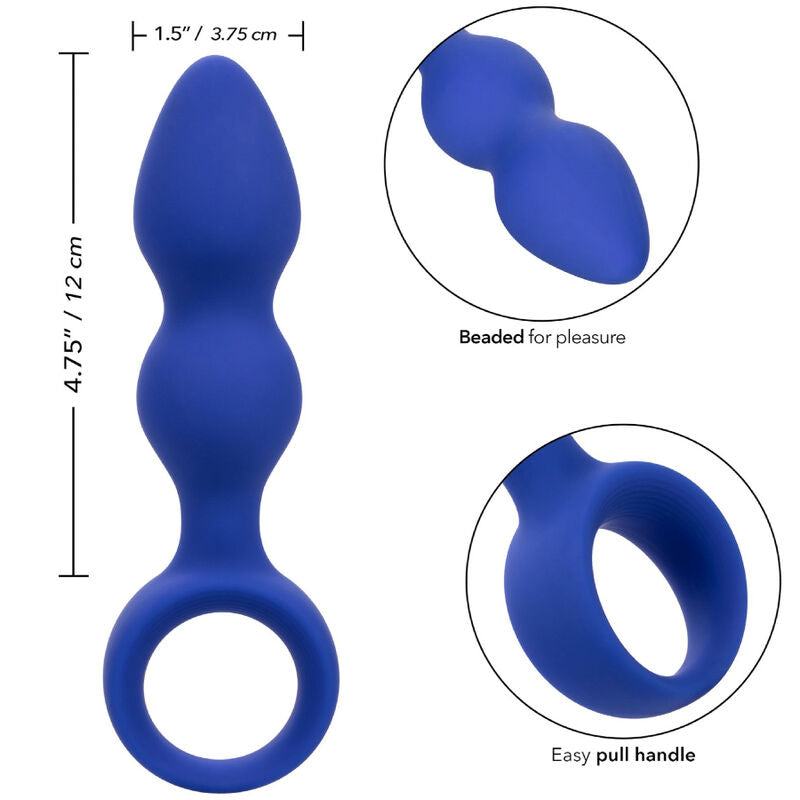 Admiral plug anal avancé bleu