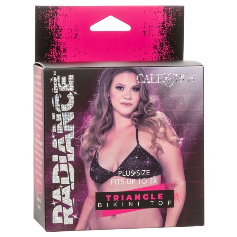Radiance Plus Size Rhine Triangle Bikini Top