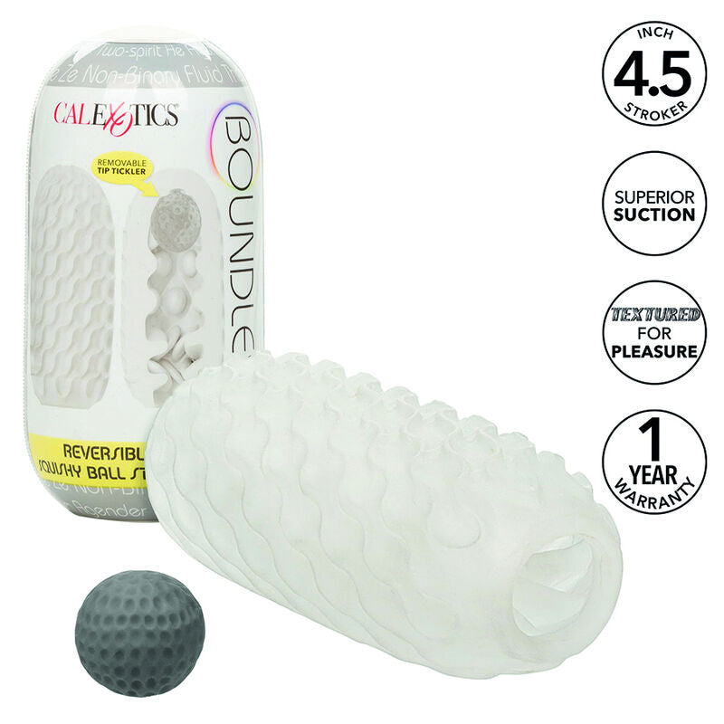 Boundless reversible squishy ball stroke yellow