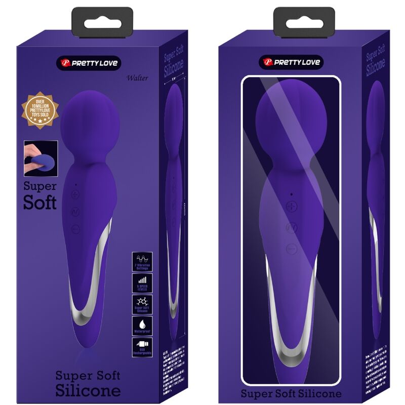 Baguette vibrante walter violet