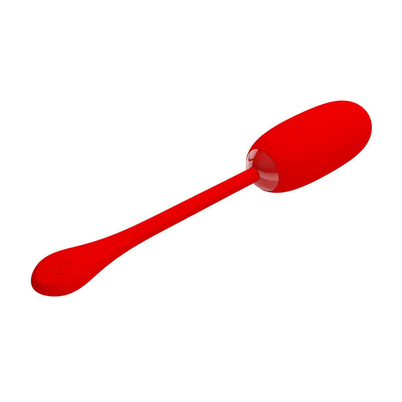 Julius Waterproof Rechargeable Vibrating Egg Red