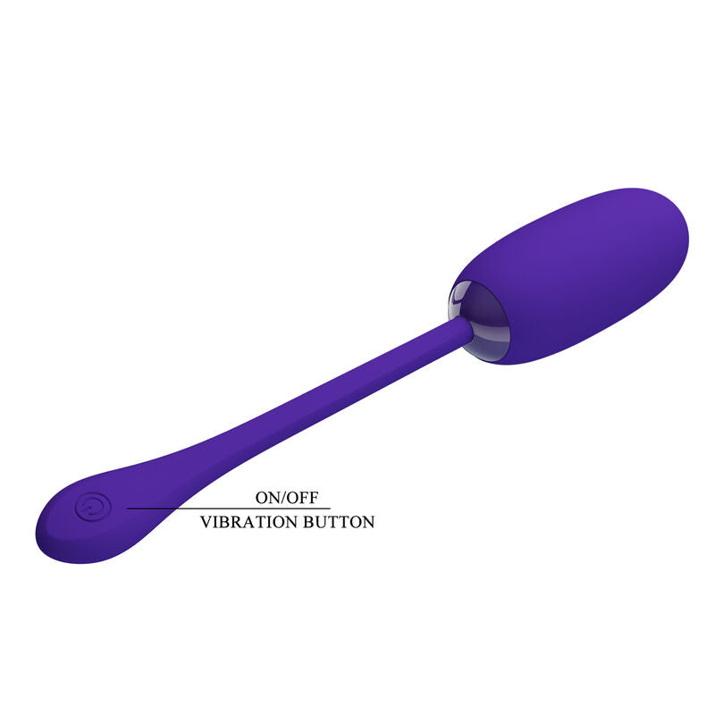 Julius Waterproof Rechargeable Vibrating Egg Purple