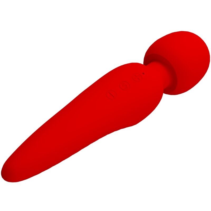 Meredith Massager 12 Vibration Modes Red