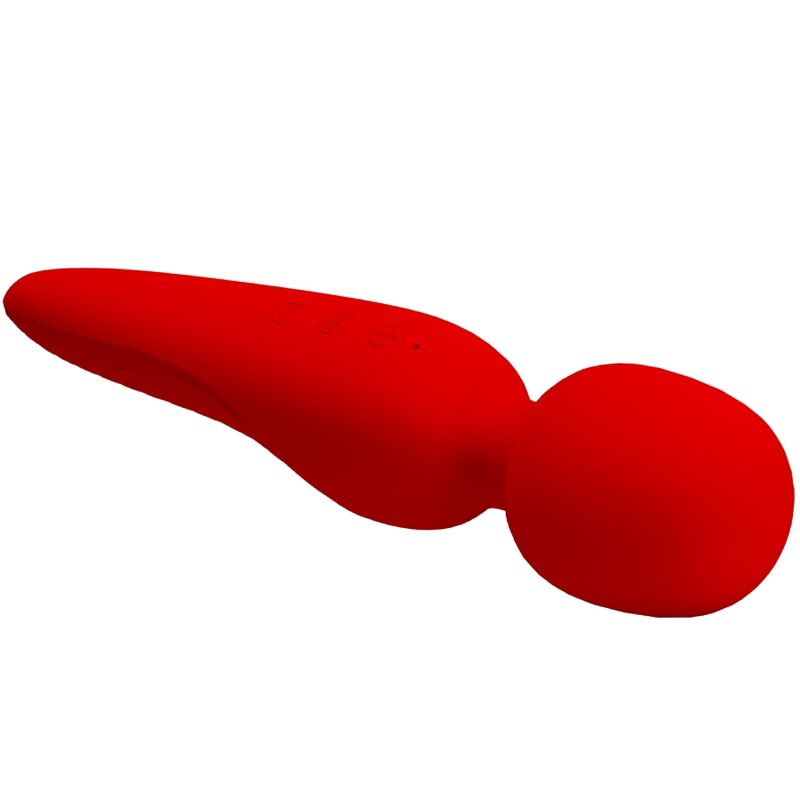 Meredith Massager 12 Vibration Modes Red