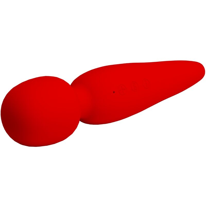 Meredith Massager 12 Vibration Modes Red