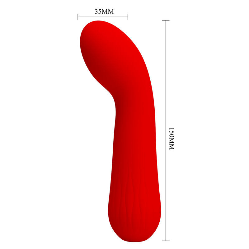 Rechargeable Faun Vibrator Red
