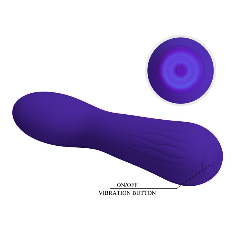 Rechargeable Faun Vibrator Purple