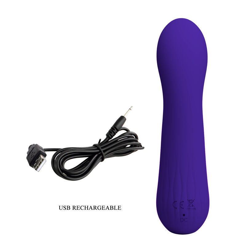 Rechargeable Faun Vibrator Purple
