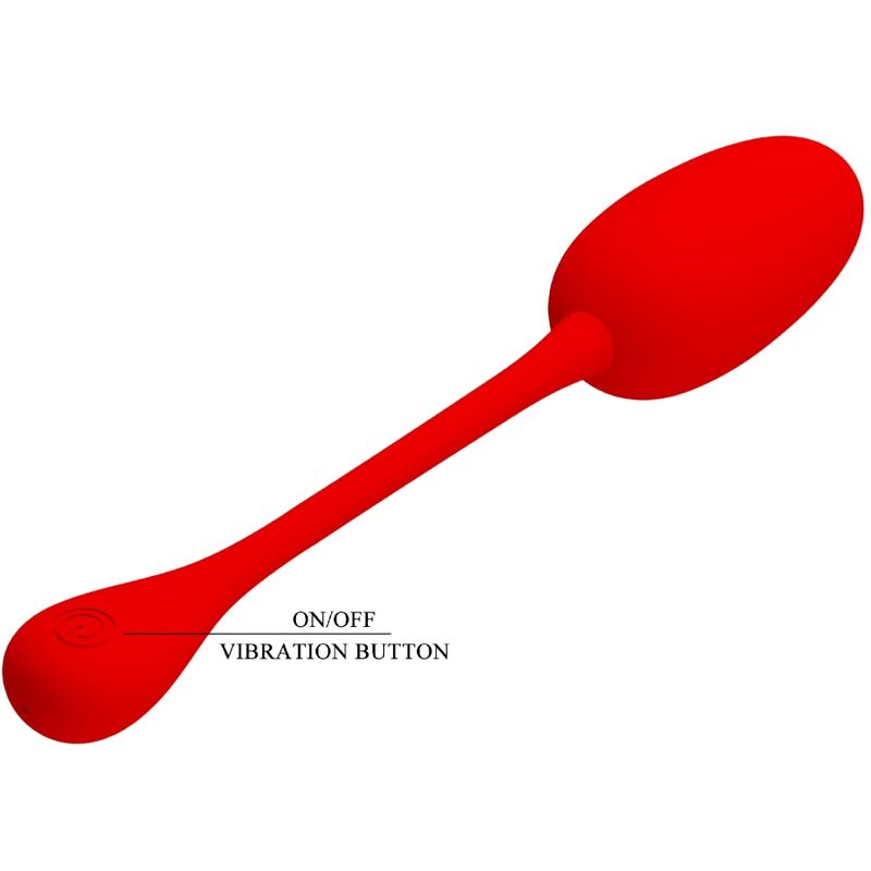 Red Knucker Rechargeable Vibrating Egg