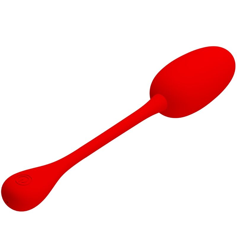 Oeuf vibrant rechargeable knucker rouge