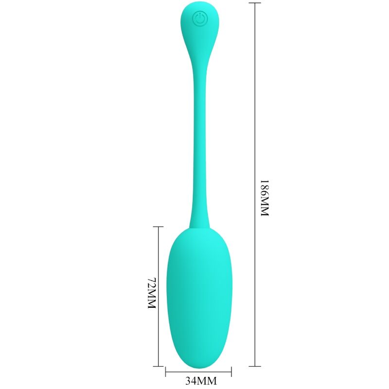 Knucker Rechargeable Vibrating Egg Water Green