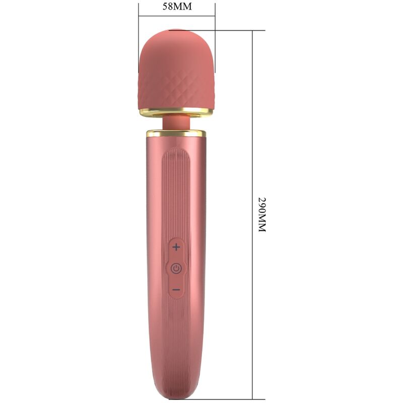 Pink 7-Mode Vibration Massager