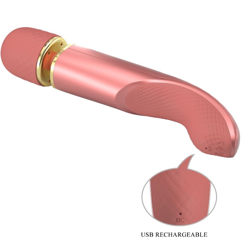 Pink 7-Mode Vibration Massager