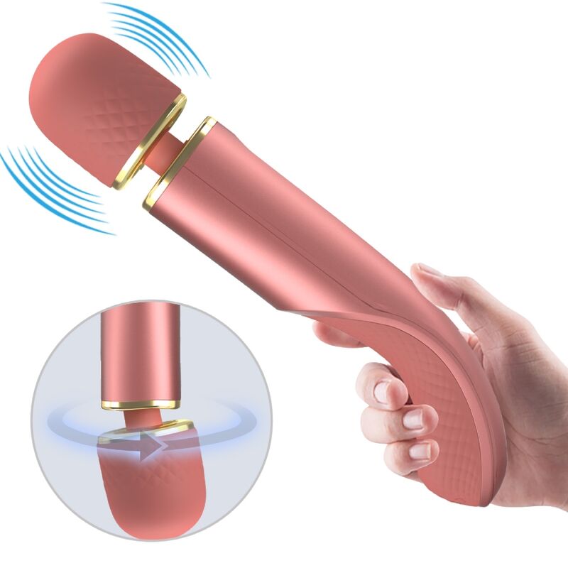 Pink 7-Mode Vibration Massager