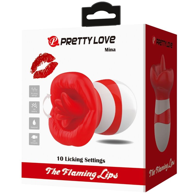 Mina light red tongue stimulator