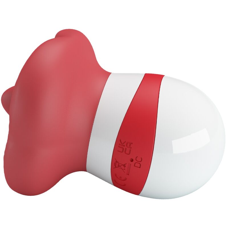 Mina stimulateur de langue rouge clair